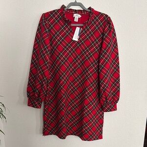 Vineyard Vines Red Plaid Dress